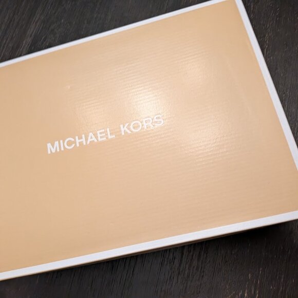 MICHAEL KORS KEATON SLIP ON- LIGHT SLATE w/ HOT FIX STONES - Picture 5 of 8